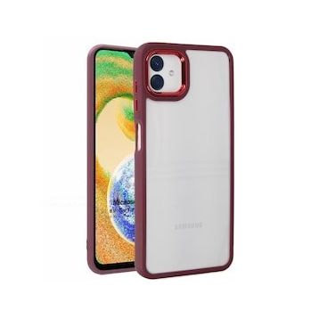 Microsonic Samsung Galaxy A04 Bright Planet Kırmızı Kılıf