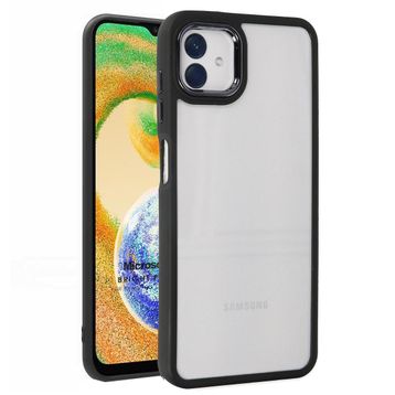 Microsonic Samsung Galaxy A04 Bright Planet Siyah Kılıf