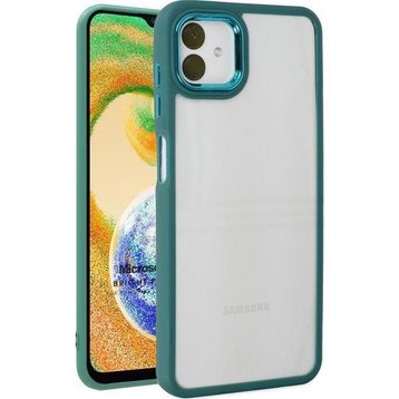 Microsonic Samsung Galaxy A04 Bright Planet Yeşil Kılıf