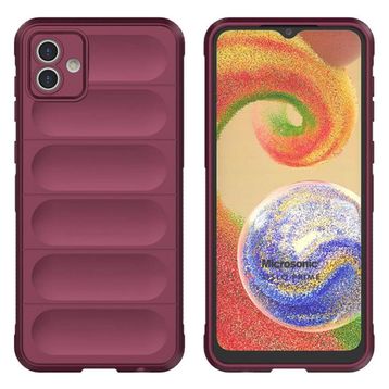 Microsonic Samsung Galaxy A04 Oslo Prime Bordo Kılıf