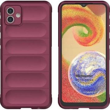 Microsonic Samsung Galaxy A04 Oslo Prime Bordo Kılıf