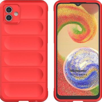 Microsonic Samsung Galaxy A04 Oslo Prime Kırmızı Kılıf