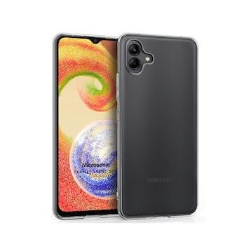 Microsonic Samsung Galaxy A04 Transparent Soft Şeffaf Kılıf