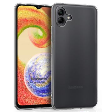 Microsonic Samsung Galaxy A04 Transparent Soft Şeffaf Kılıf