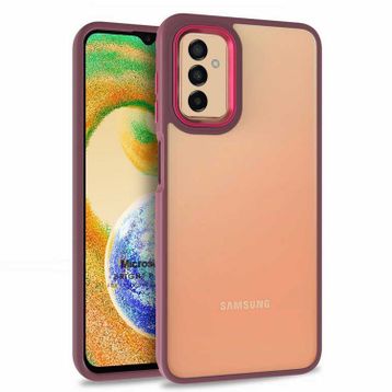 Microsonic Samsung Galaxy A04S Bright Planet Kırmızı Kılıf
