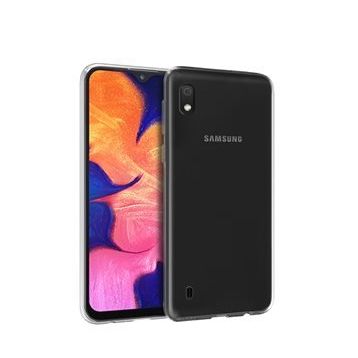 Microsonic Samsung Galaxy A10 Transparent Soft Beyaz Kılıf