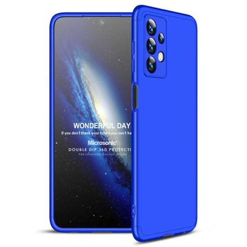 Microsonic Samsung Galaxy A13 4G Double Dip 360 Protective Mavi Kılıf