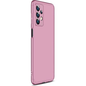 Microsonic Samsung Galaxy A13 4G Double Dip 360 Protective Rose Gold Kılıf