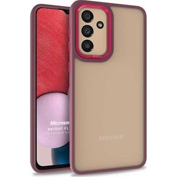 Microsonic Samsung Galaxy A14 Bright Planet Kırmızı Kılıf