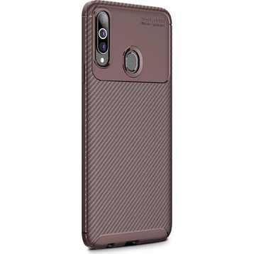 Microsonic Samsung Galaxy A20S Legion Series Kahverengi Kılıf