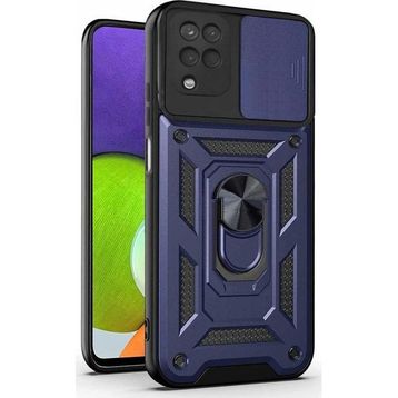 Microsonic Samsung Galaxy A22 4G Impact Resistant Lacivert Kılıf