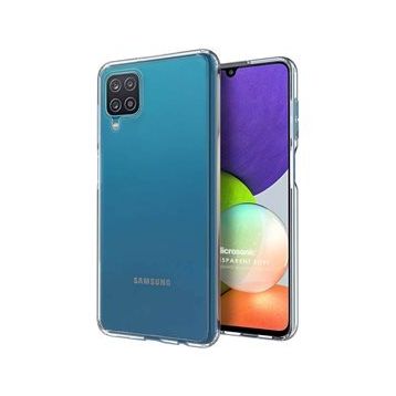 Microsonic Samsung Galaxy A22 4G Transparent Soft Beyaz Kılıf