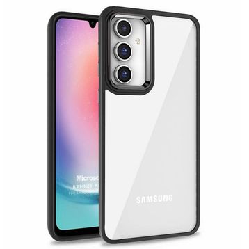 Microsonic Samsung Galaxy A24 Bright Planet Siyah Kılıf
