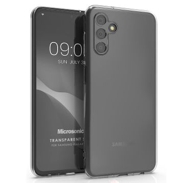 Microsonic Samsung Galaxy A24 Transparent Soft Beyaz Kılıf