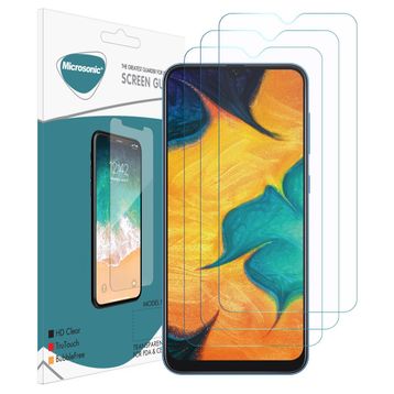 Microsonic Samsung Galaxy A30 3'lü Paket Ekran Koruyucu Nano Cam