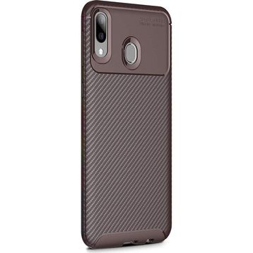 Microsonic Samsung Galaxy A30 Legion Series Kahverengi Kılıf