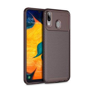 Microsonic Samsung Galaxy A30 Legion Series Kahverengi Kılıf