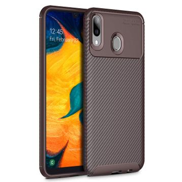 Microsonic Samsung Galaxy A30 Legion Series Kahverengi Kılıf