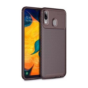 Microsonic Samsung Galaxy A30 Legion Series Kahverengi Kılıf