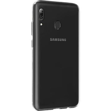 Microsonic Samsung Galaxy A30 Transparent Soft Beyaz Kılıf