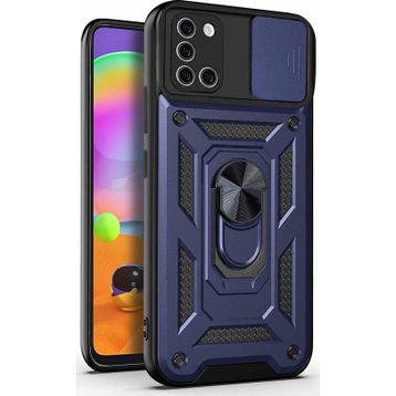 Microsonic Samsung Galaxy A31 Impact Resistant Lacivert Kılıf