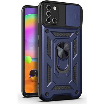 Microsonic Samsung Galaxy A31 Impact Resistant Lacivert Kılıf