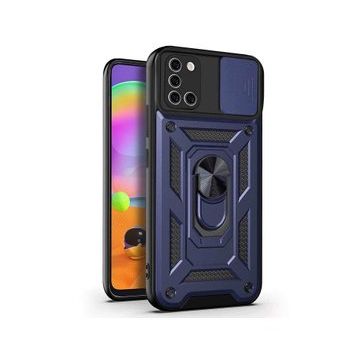 Microsonic Samsung Galaxy A31 Impact Resistant Lacivert Kılıf