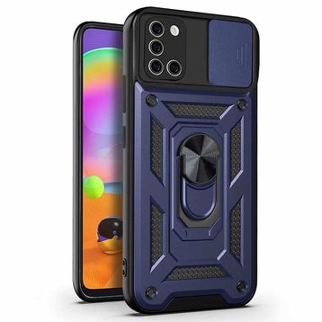 Microsonic Samsung Galaxy A31 Impact Resistant Lacivert Kılıf
