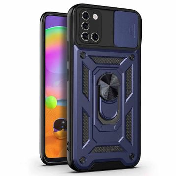 Microsonic Samsung Galaxy A31 Impact Resistant Lacivert Kılıf