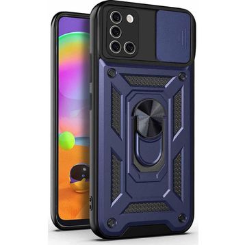 Microsonic Samsung Galaxy A31 Impact Resistant Lacivert Kılıf