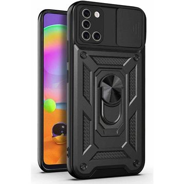 Microsonic Samsung Galaxy A31 Impact Resistant Siyah Kılıf