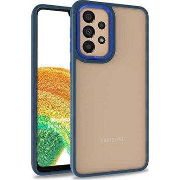 Microsonic Samsung Galaxy A32 4G Bright Planet Lacivert Kılıf