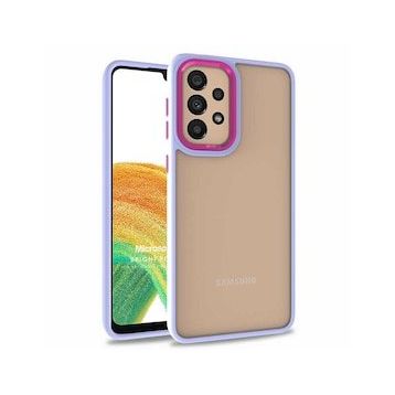Microsonic Samsung Galaxy A33 5G Bright Planet Lila Kılıf