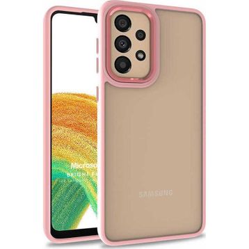 Microsonic Samsung Galaxy A33 5G Bright Planet Rose Gold Kılıf