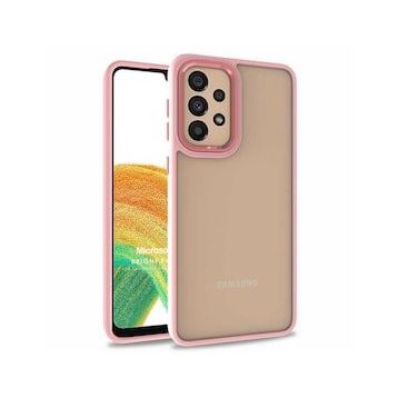 Microsonic Samsung Galaxy A33 5G Bright Planet Rose Gold Kılıf