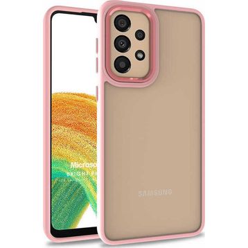 Microsonic Samsung Galaxy A33 5G Bright Planet Rose Gold Kılıf