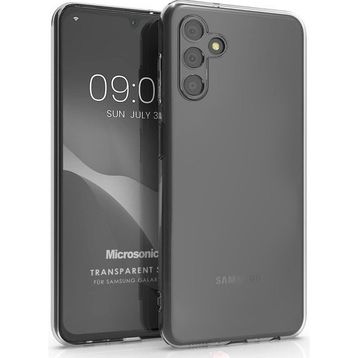 Microsonic Samsung Galaxy A34 Transparent Soft Beyaz Kılıf