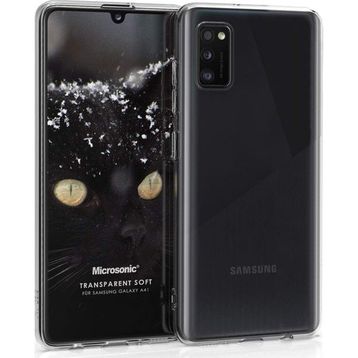 Microsonic Samsung Galaxy A41 Transparent Soft Şeffaf Kılıf