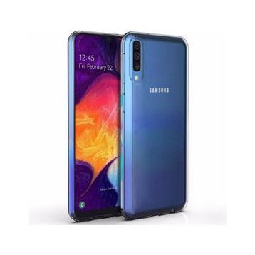 Microsonic Samsung Galaxy A50 Transparent Soft Beyaz Kılıf