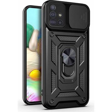 Microsonic Samsung Galaxy A51 Impact Resistant Siyah Kılıf