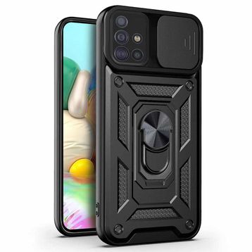 Microsonic Samsung Galaxy A51 Impact Resistant Siyah Kılıf