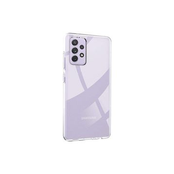 Microsonic Samsung Galaxy A52S Transparent Soft Beyaz Kılıf