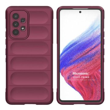 Microsonic Samsung Galaxy A53 5G Oslo Prime Bordo Cep Telefonu Kılıf
