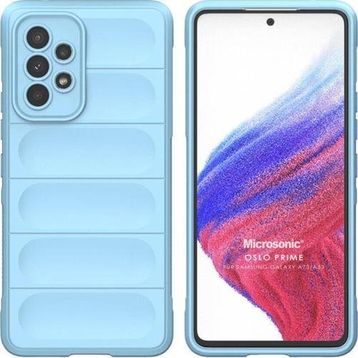 Microsonic Samsung Galaxy A53 5G Oslo Prime Mavi Cep Telefonu Kılıf