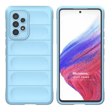 Microsonic Samsung Galaxy A53 5G Oslo Prime Mavi Cep Telefonu Kılıf