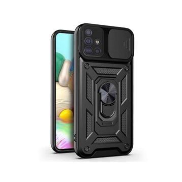 Microsonic Samsung Galaxy A71 Kılıf Impact Resistant Siyah Kılıf