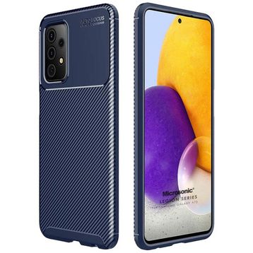 Microsonic Samsung Galaxy A72 Legion Series Lacivert Kılıf