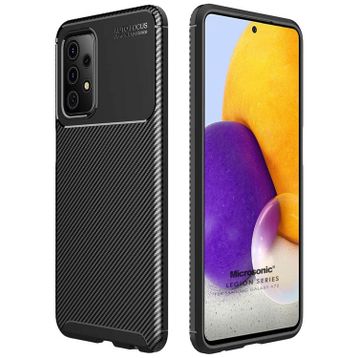 Microsonic Samsung Galaxy A72 Legion Series Siyah Kılıf