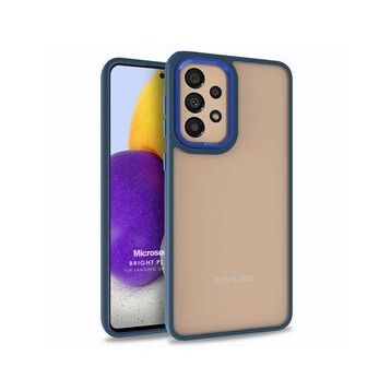 Microsonic Samsung Galaxy A73 5G Bright Planet Lacivert Kılıf