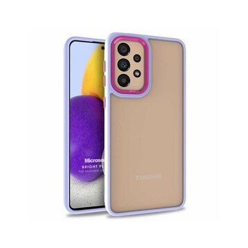 Microsonic Samsung Galaxy A73 5G Bright Planet Lila Kılıf